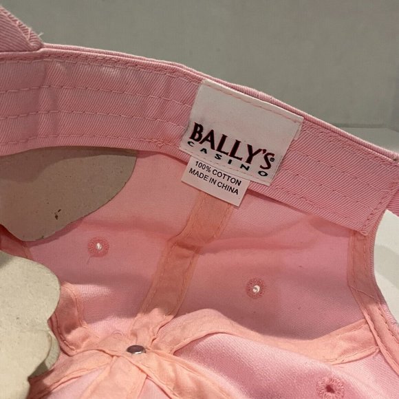 Bally's Casino Las Vegas Pink Dad Hat, Adjustable Clean Adult Size - Picture 8 of 8